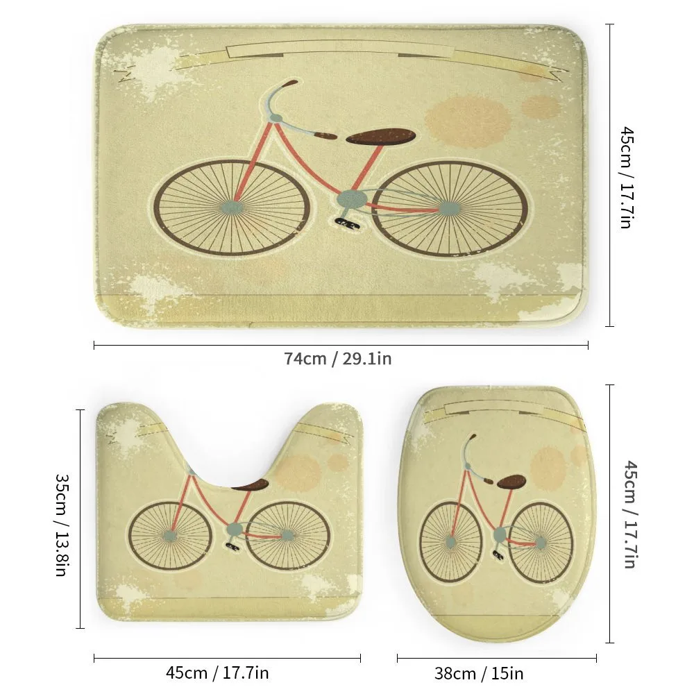 Postcard of Retro Bike — Detail 1