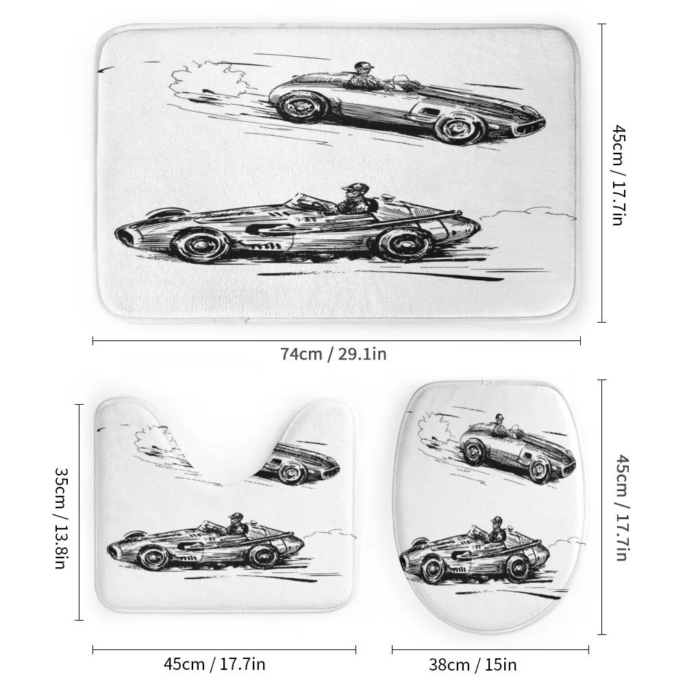 Racing Vehicles Sketch — Detail 1