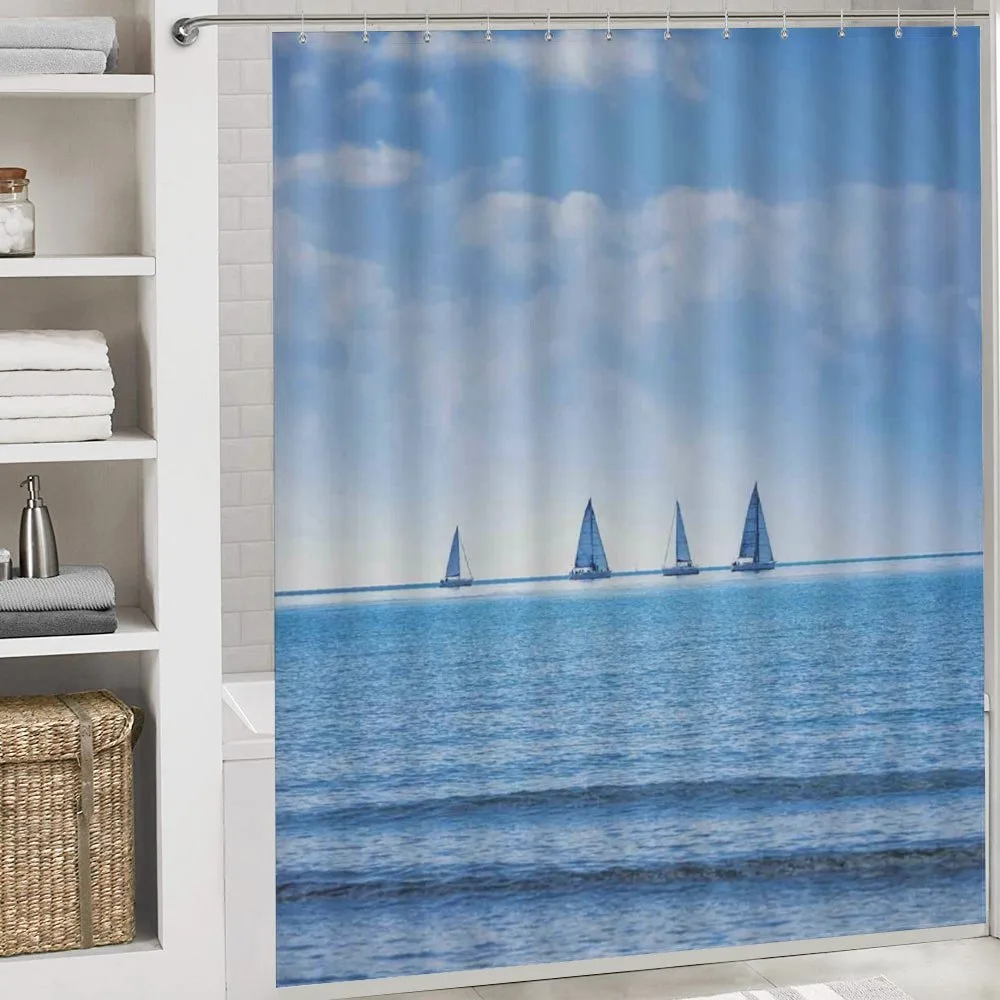 Sailing Boat on Ocean — Detail 4