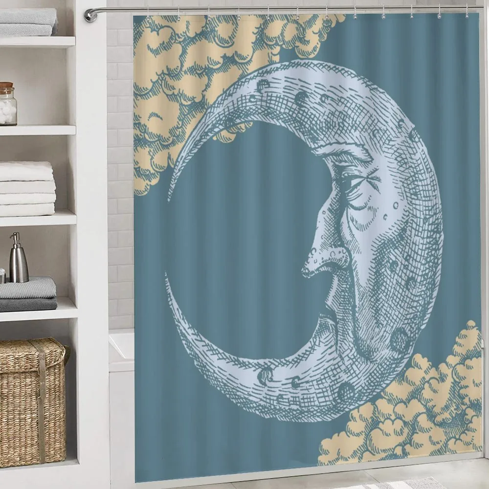Vintage Crescent Moon — Detail 4