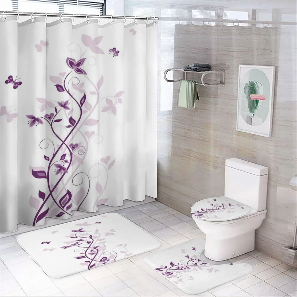 Violet Tree Blossoms — Your design