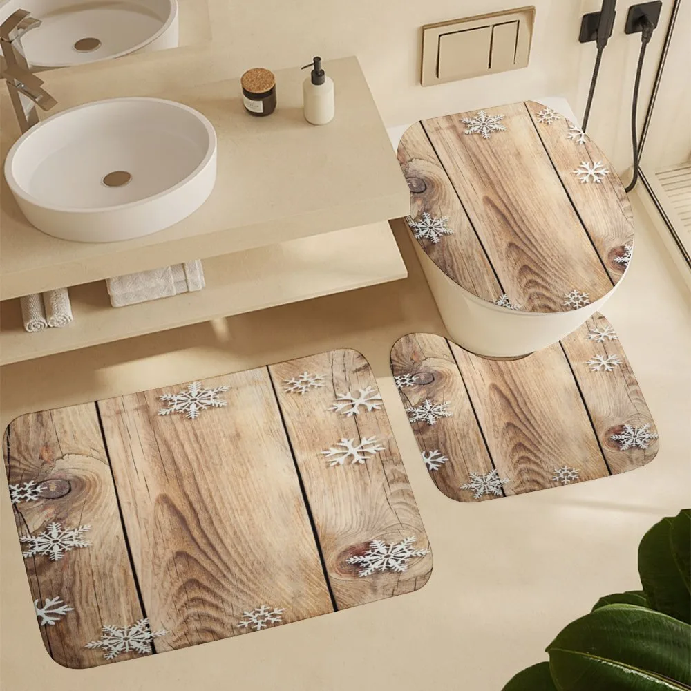 Wood Plank Snowflakes — Detail 5