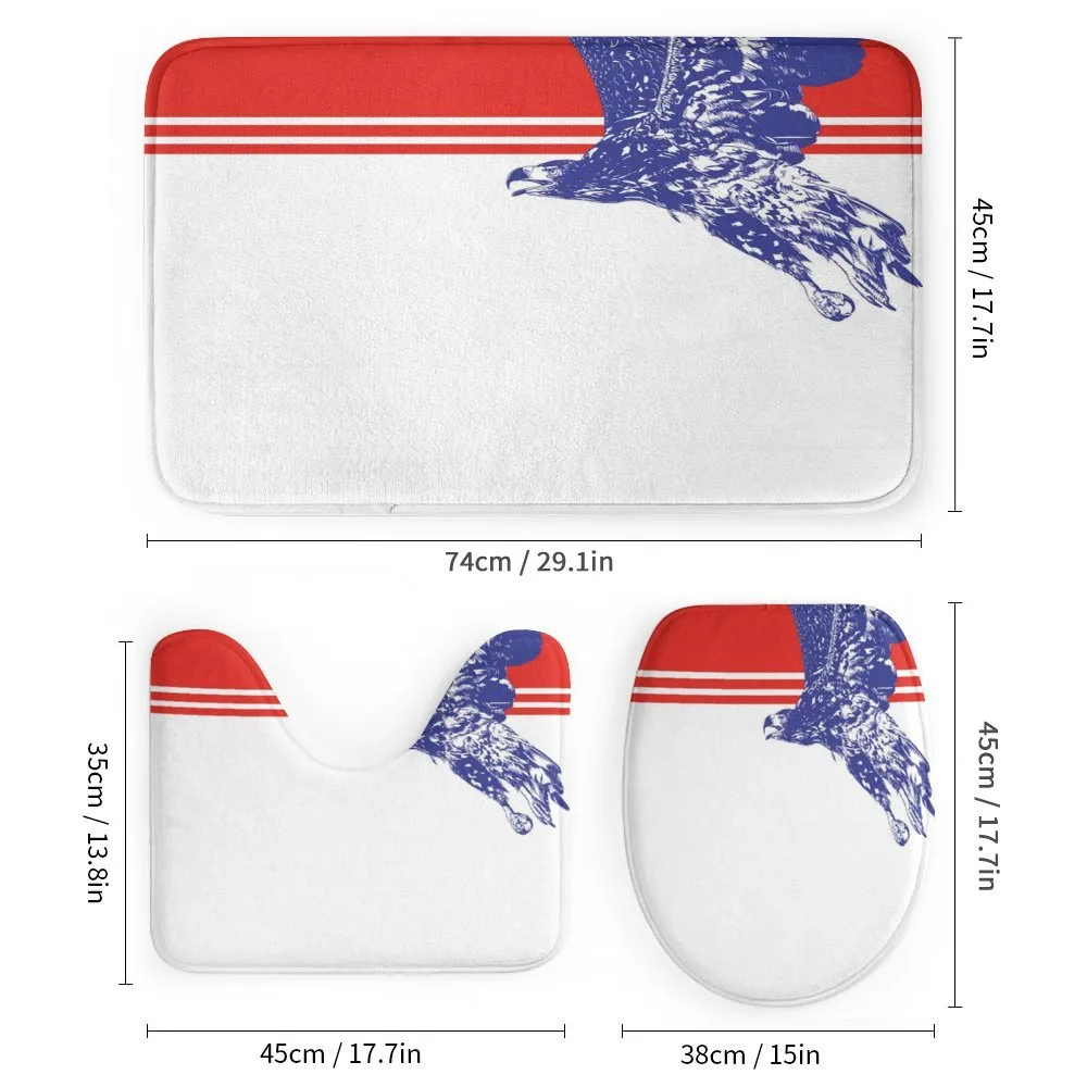 American Flag Colors Bird — Detail 1