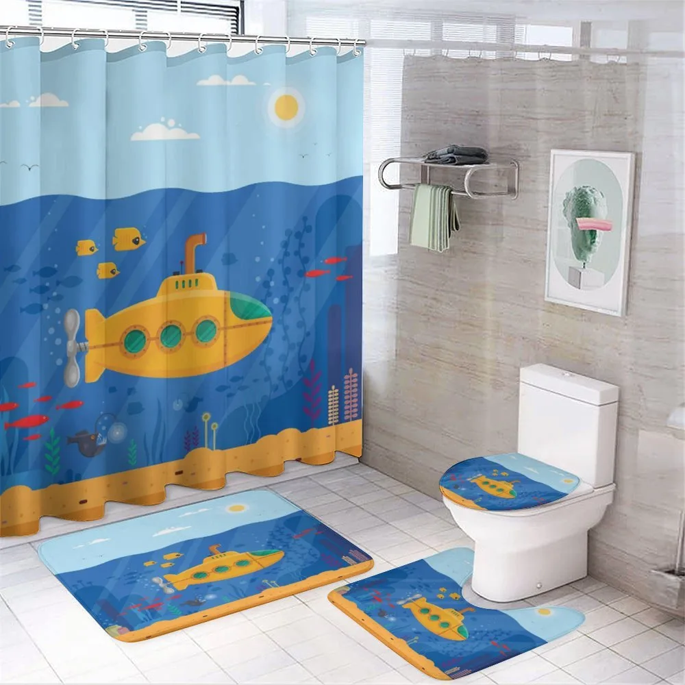Cartoon Underwater Life — Your design