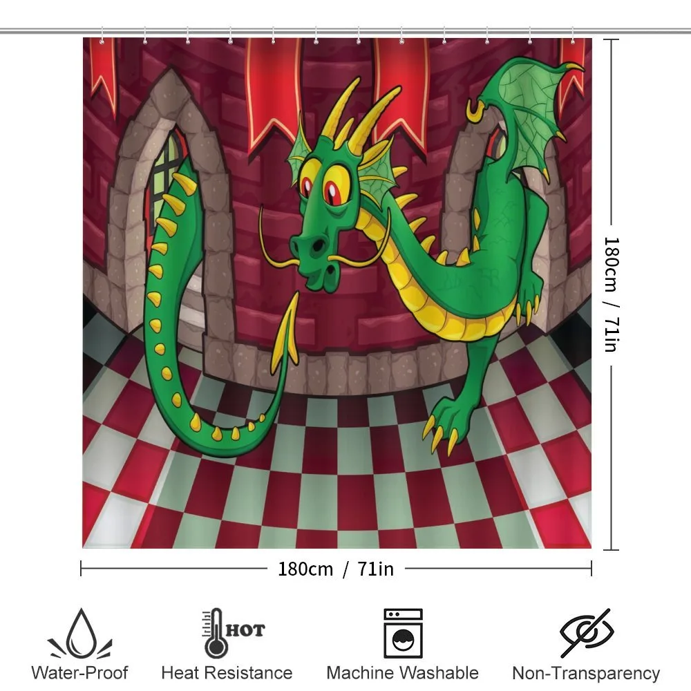 Castle with Dragon — Detail 2
