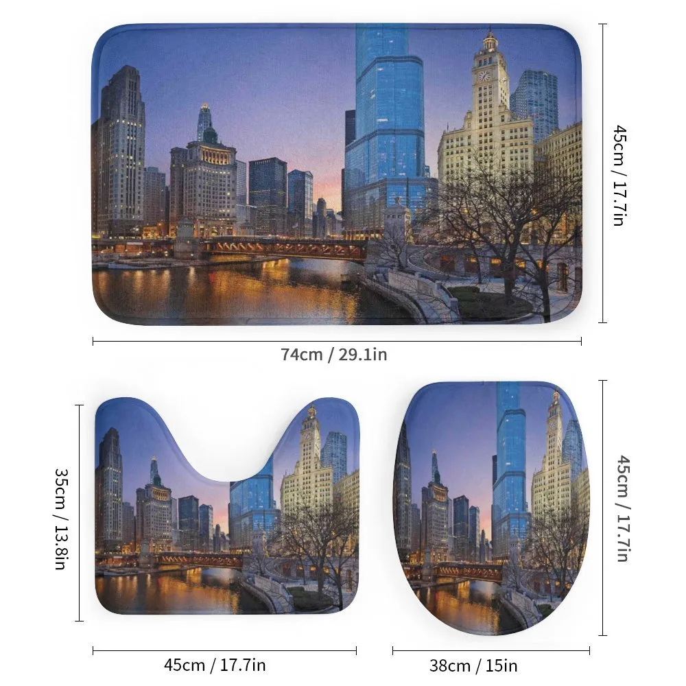 Chicago River Scenery — Detail 1