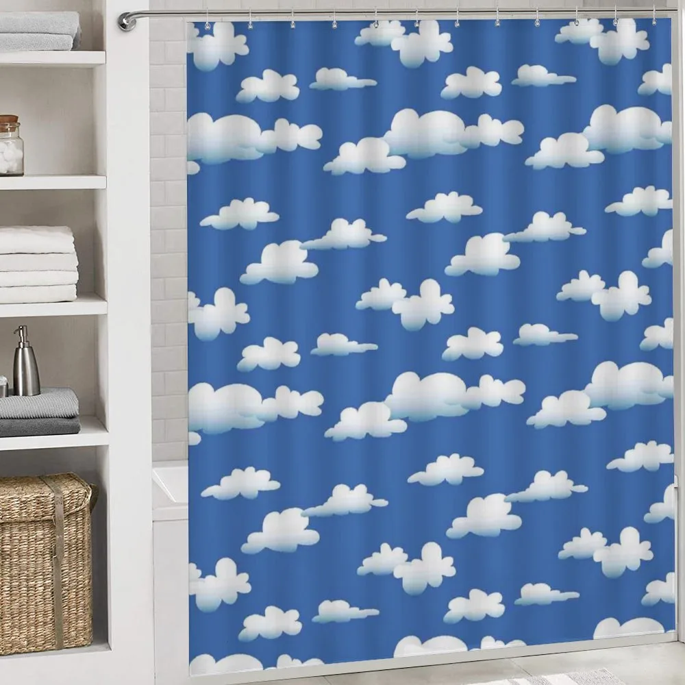 Computer Drawn Clouds — Detail 4