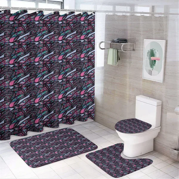 Dreamlike Vibrant on a shower curtain