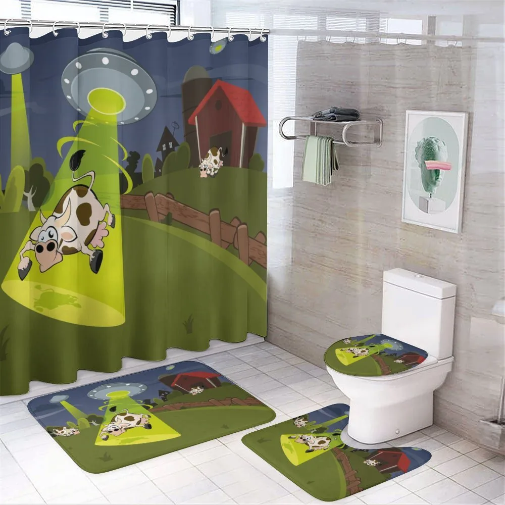 Farm Cow Alien Comics — Your design