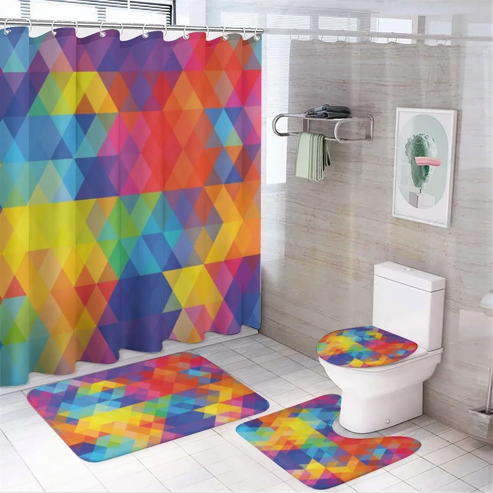 Geometric Blurry Art — Your design
