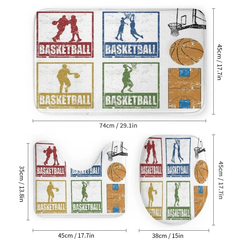 Grunge Basketball Sport — Detail 1