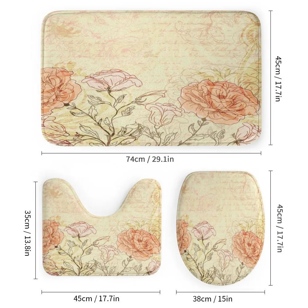 Grunge Retro Flowers — Detail 1