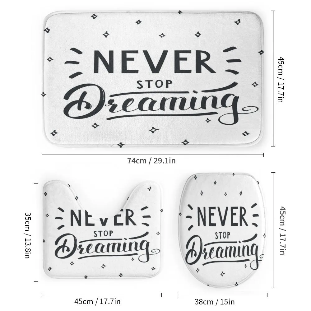 Never Stop Dreaming Motivated — Detail 1