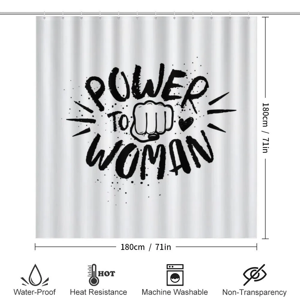 Power Woman Fist Shape — Detail 2