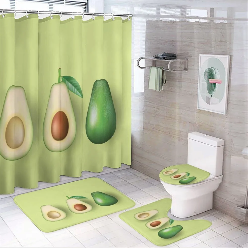 Realistic Half Avocado — Your design