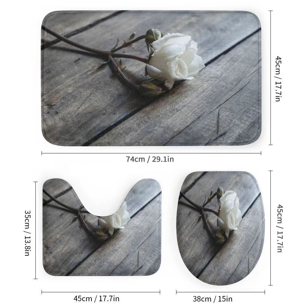 Romantic Flower Rustic Table — Detail 1