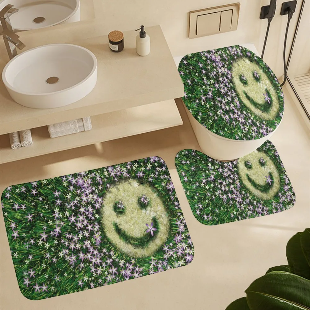 Smiley Emoticon on Grass — Detail 5