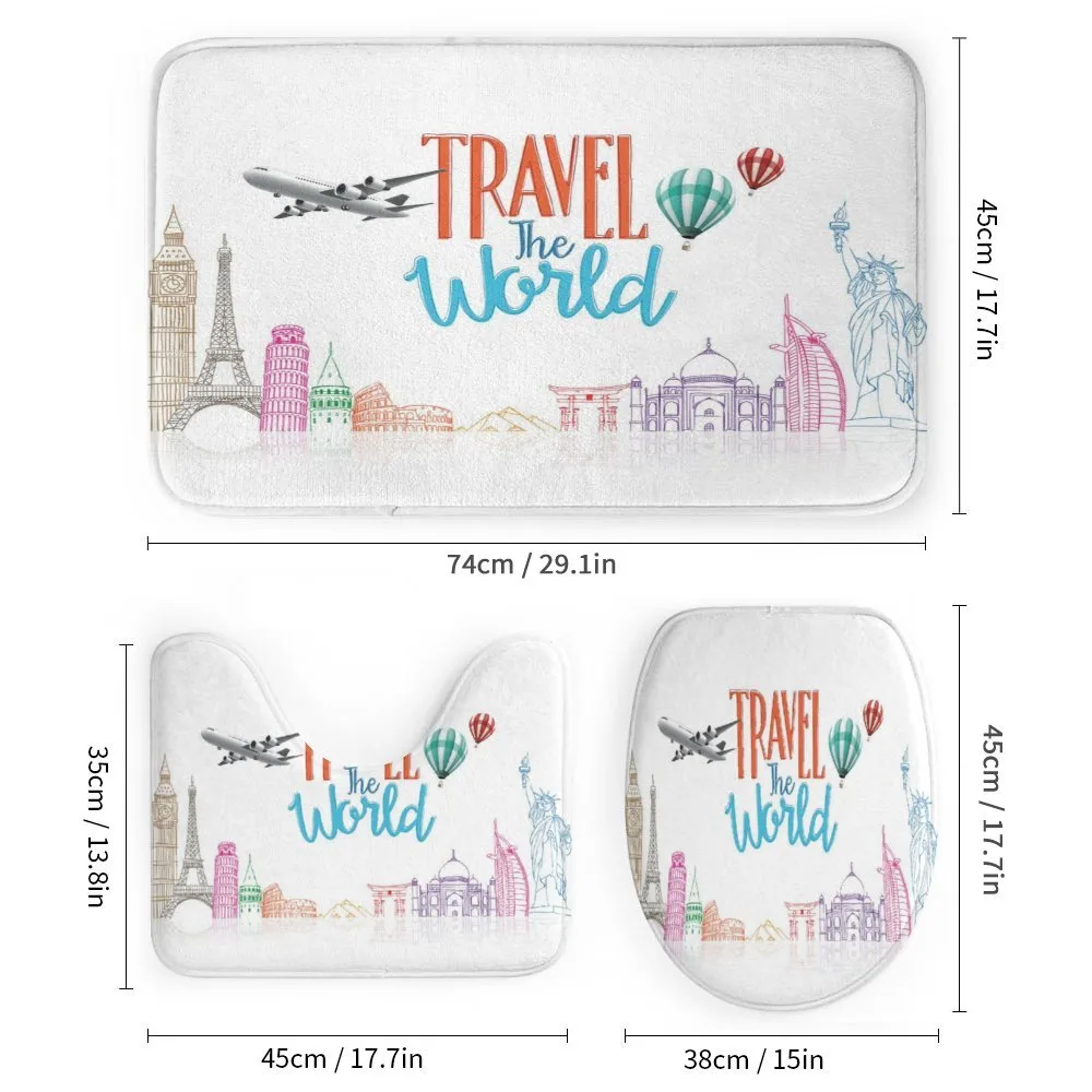 Travel World Lettering — Detail 1