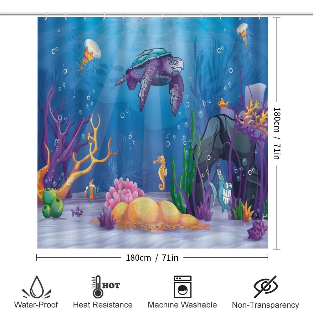 Underwater World Cartoon — Detail 2