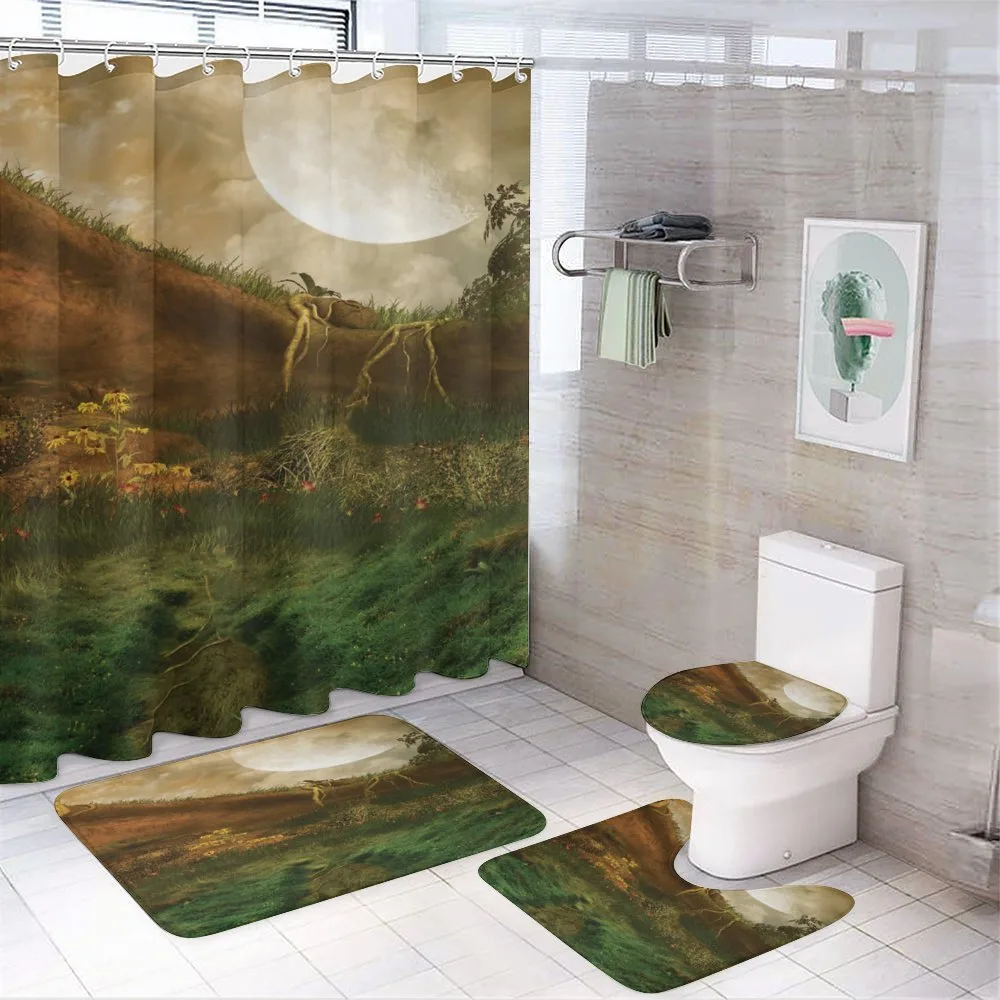 Valley with Full Moon — Your design