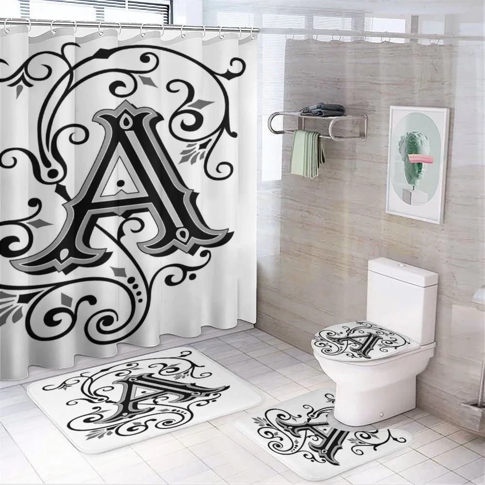 Abstract First Letter — Your design