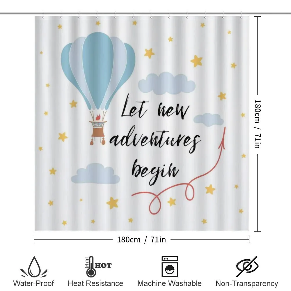 Air Balloon Sky Words — Detail 2