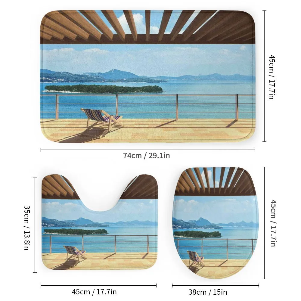 Balcony Panoramic Seascape — Detail 1