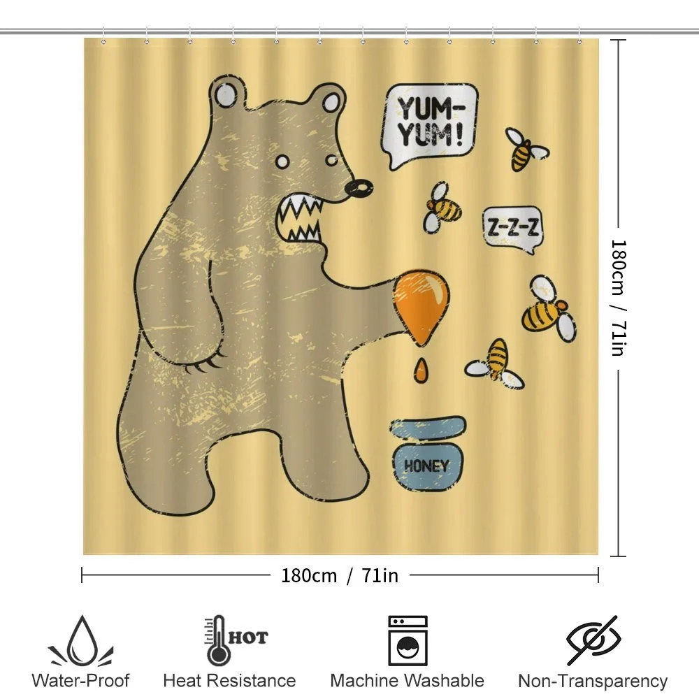 Bear Bees Honey Comic — Detail 2