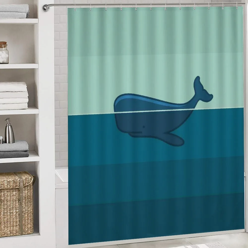 Blue Whale in the Sea — Detail 4