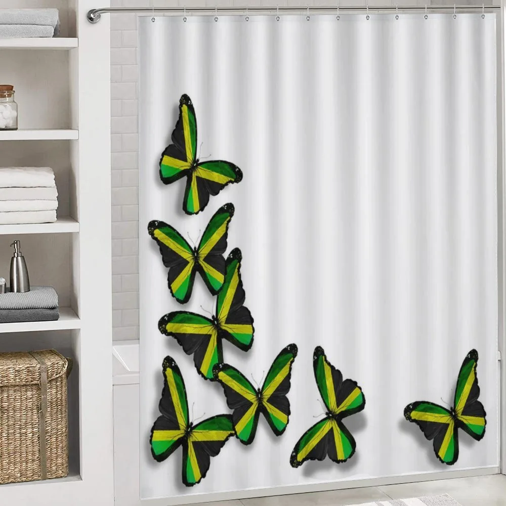 Butterflies with Flag — Detail 4