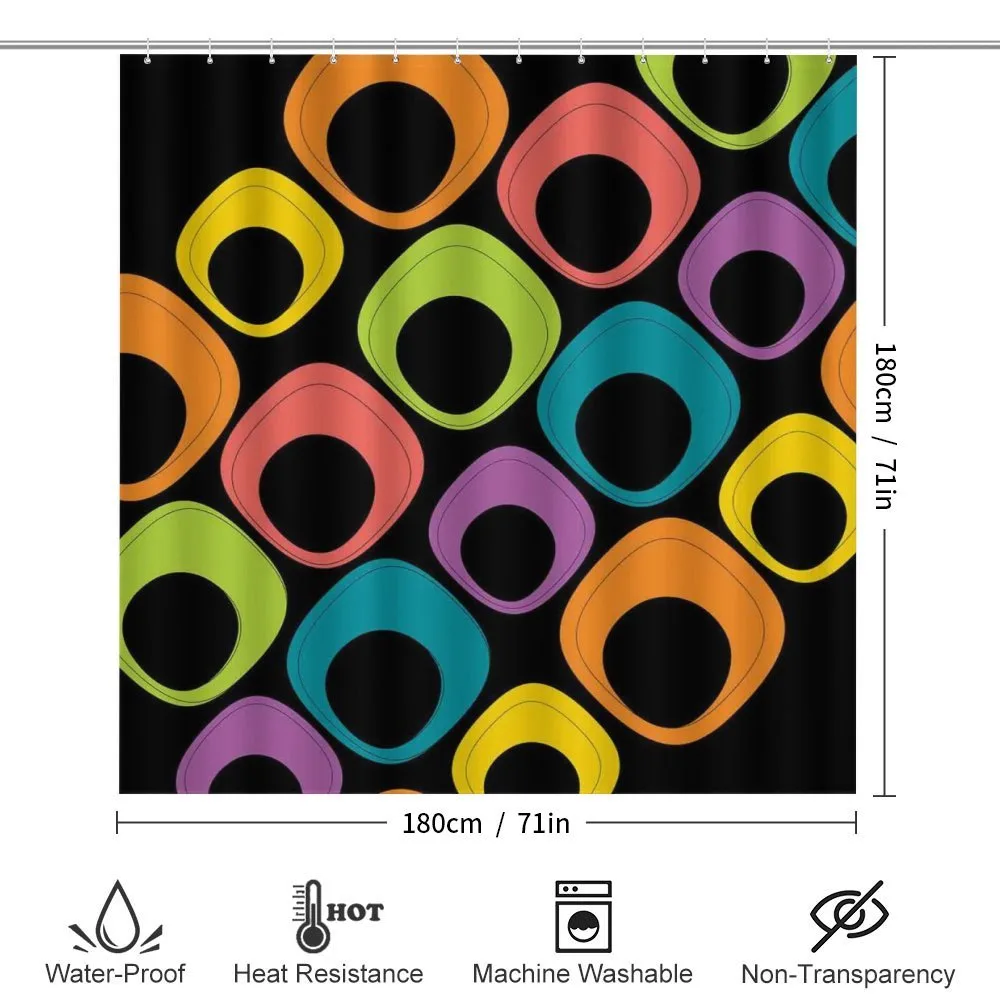 Colorful Oval Motifs — Detail 2