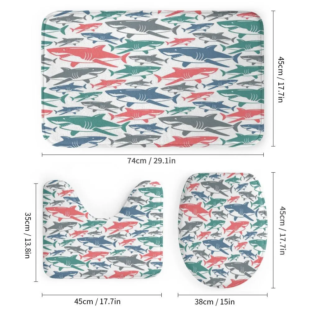 Colorful Shark Patterns — Detail 1
