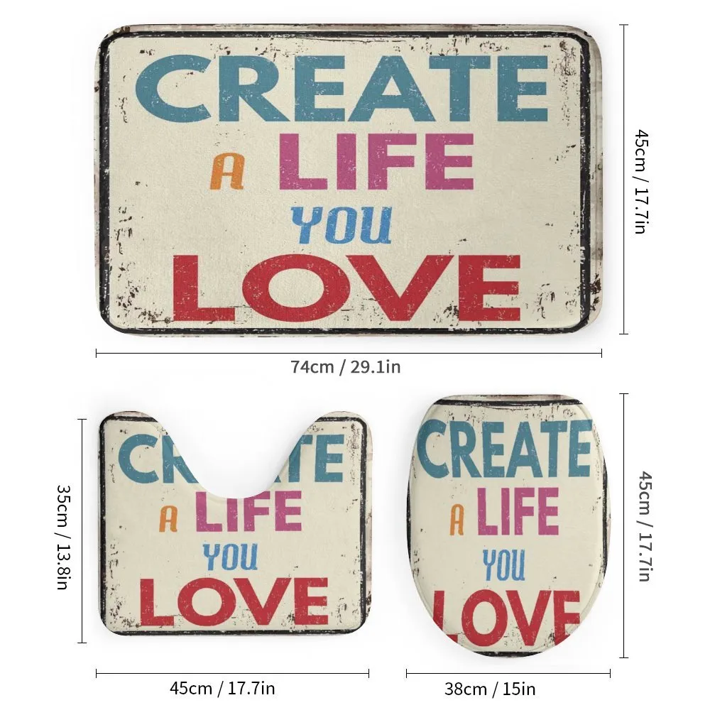 Create a Life You Love Text — Detail 1