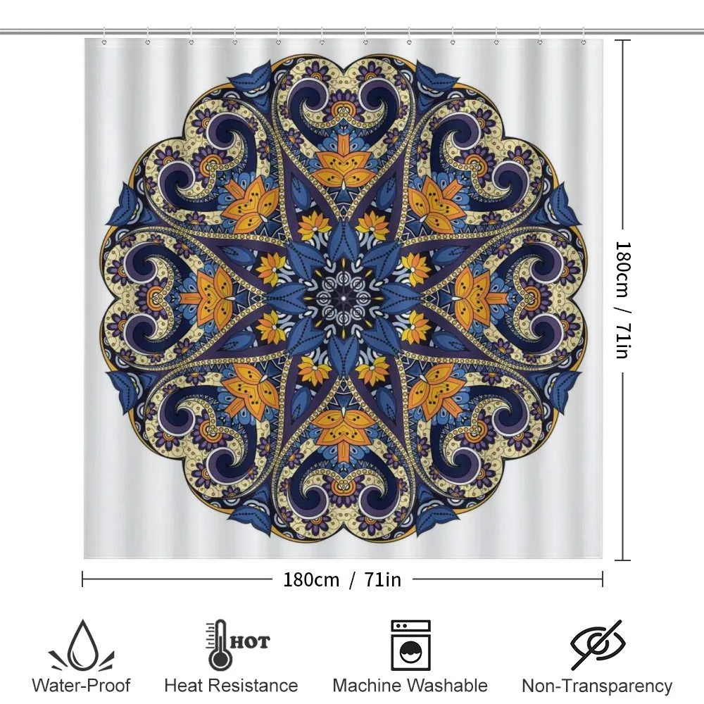 Floral Mandala Motif — Detail 2