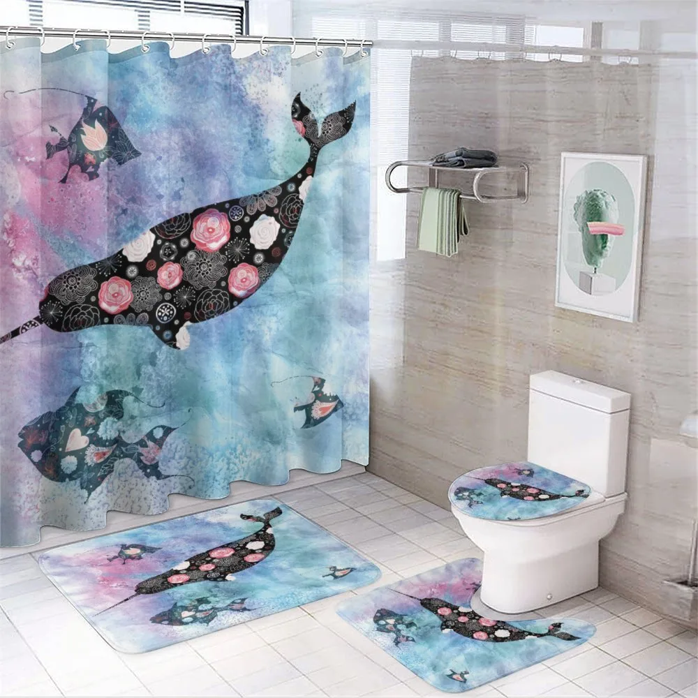 Floral Whale and Fish — Your design