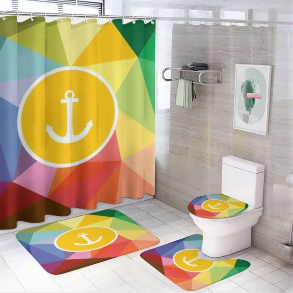Holiday Sailor Summer on a shower curtain