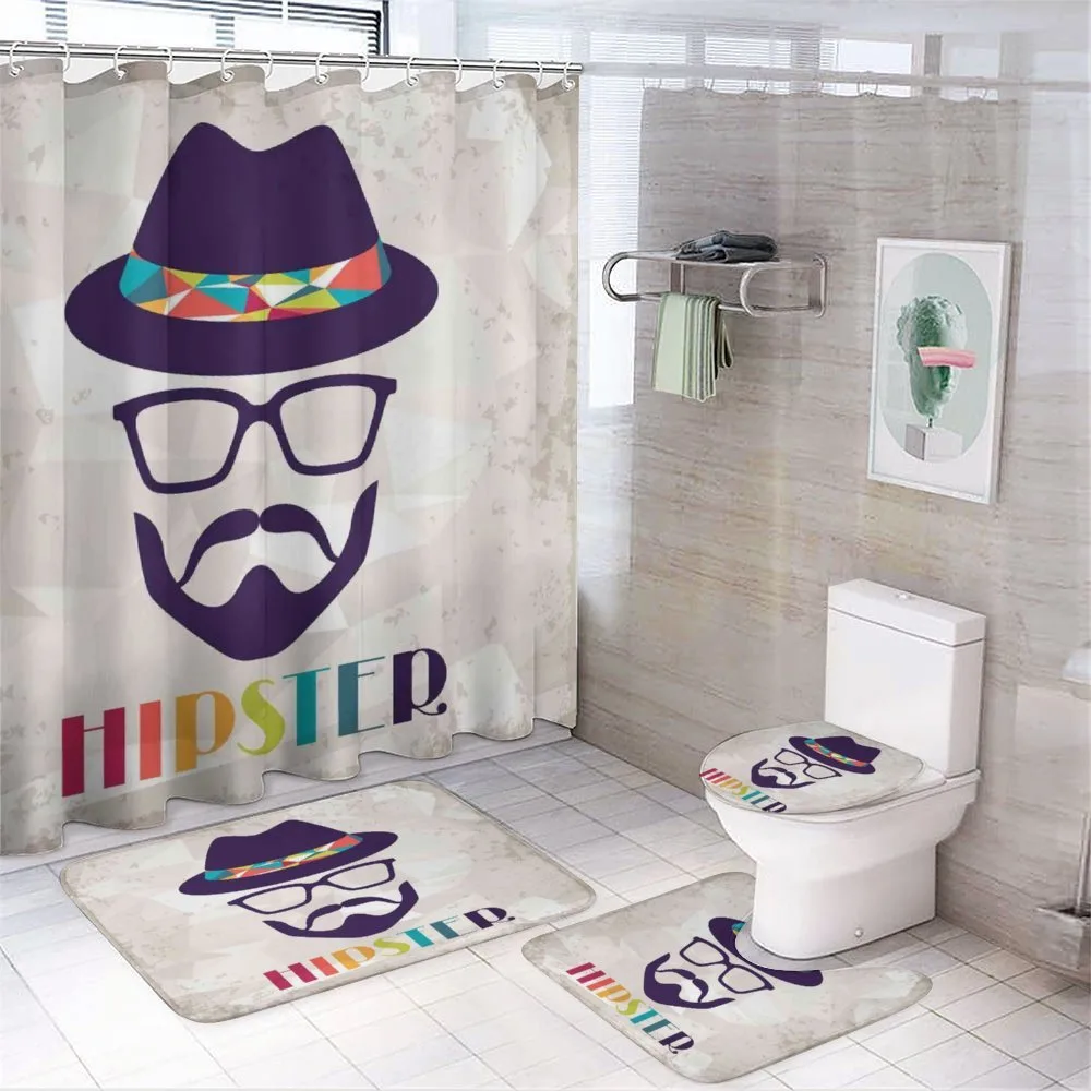Man Hat Glasses Beard — Your design
