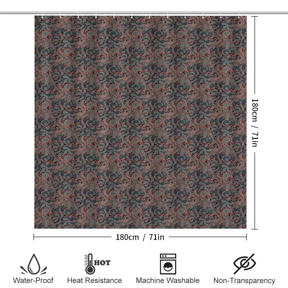Oriental Paisley Motif — Detail 2