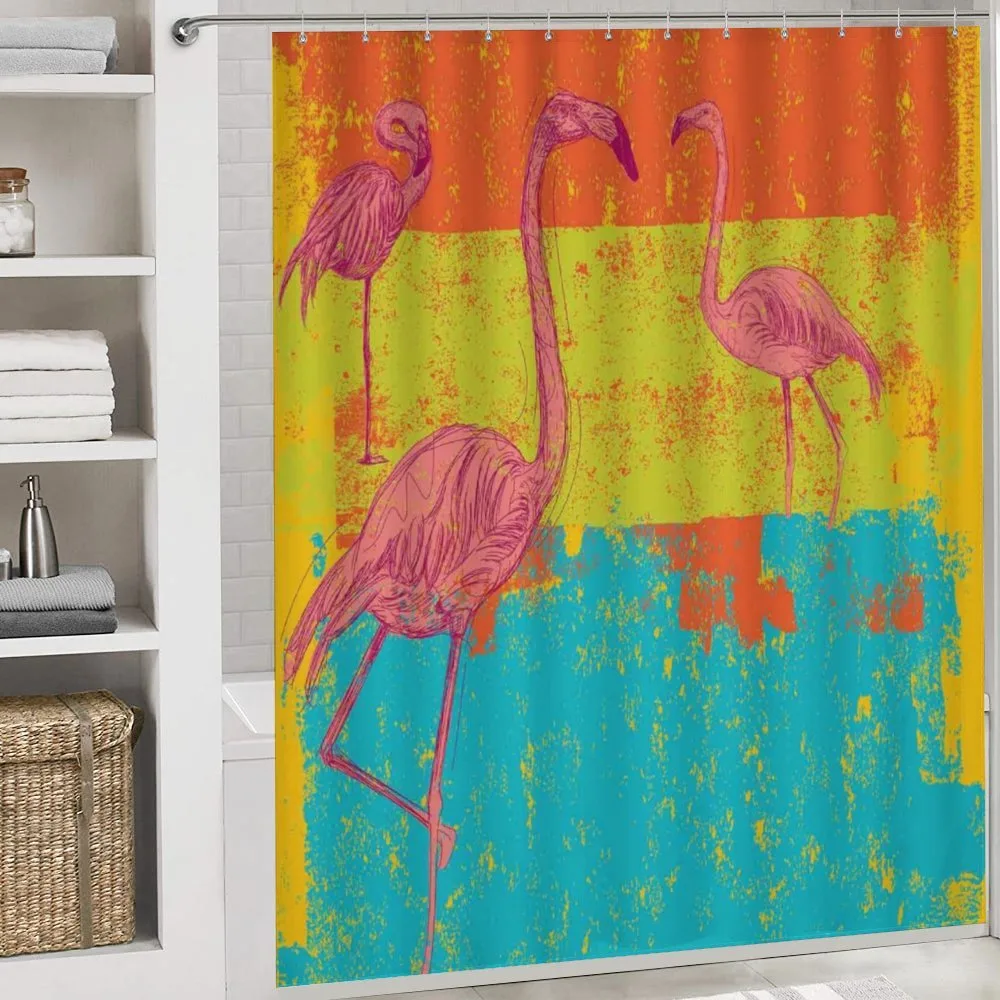 Retro Vintage Flamingo — Detail 4