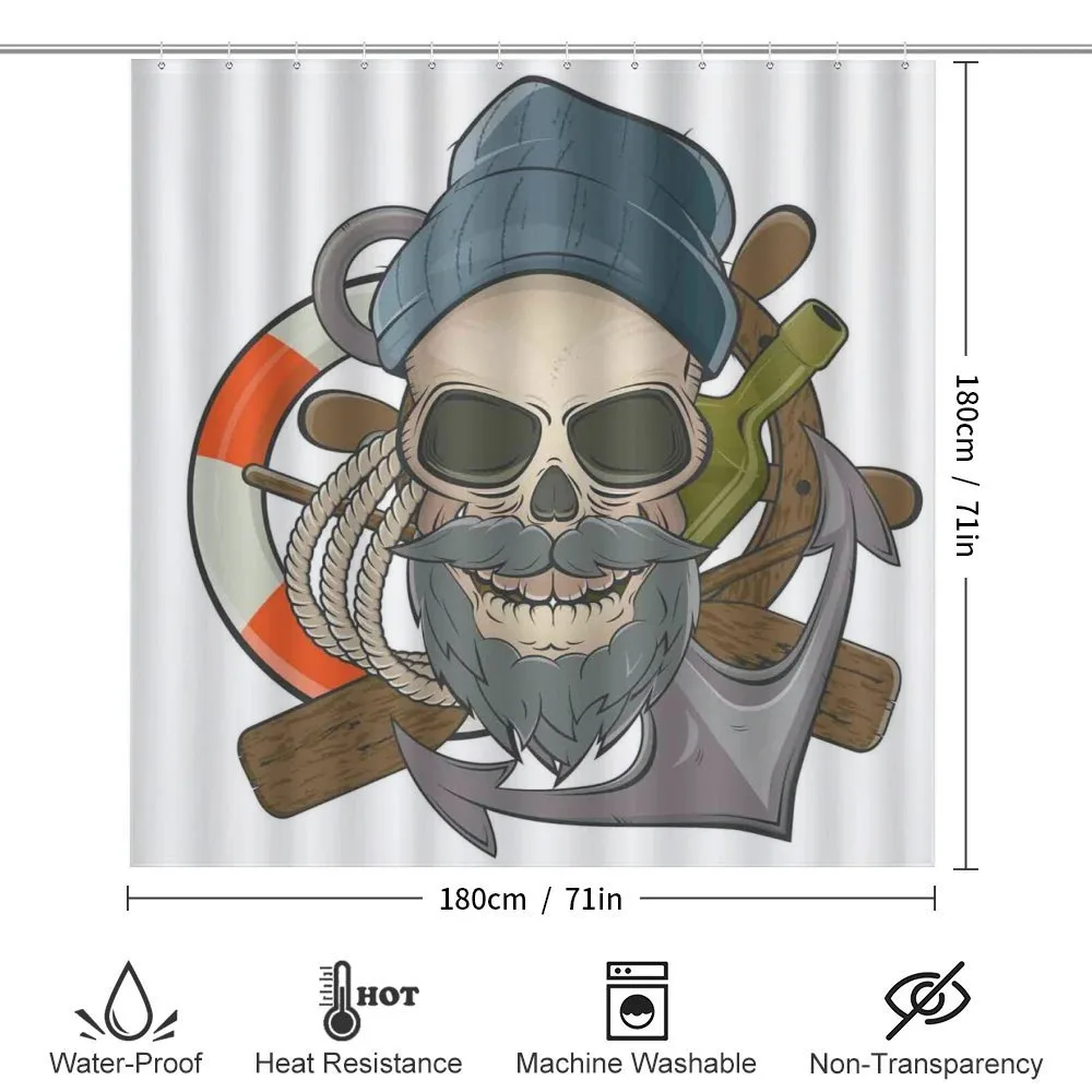 Sailor Skull Nautical — Detail 2