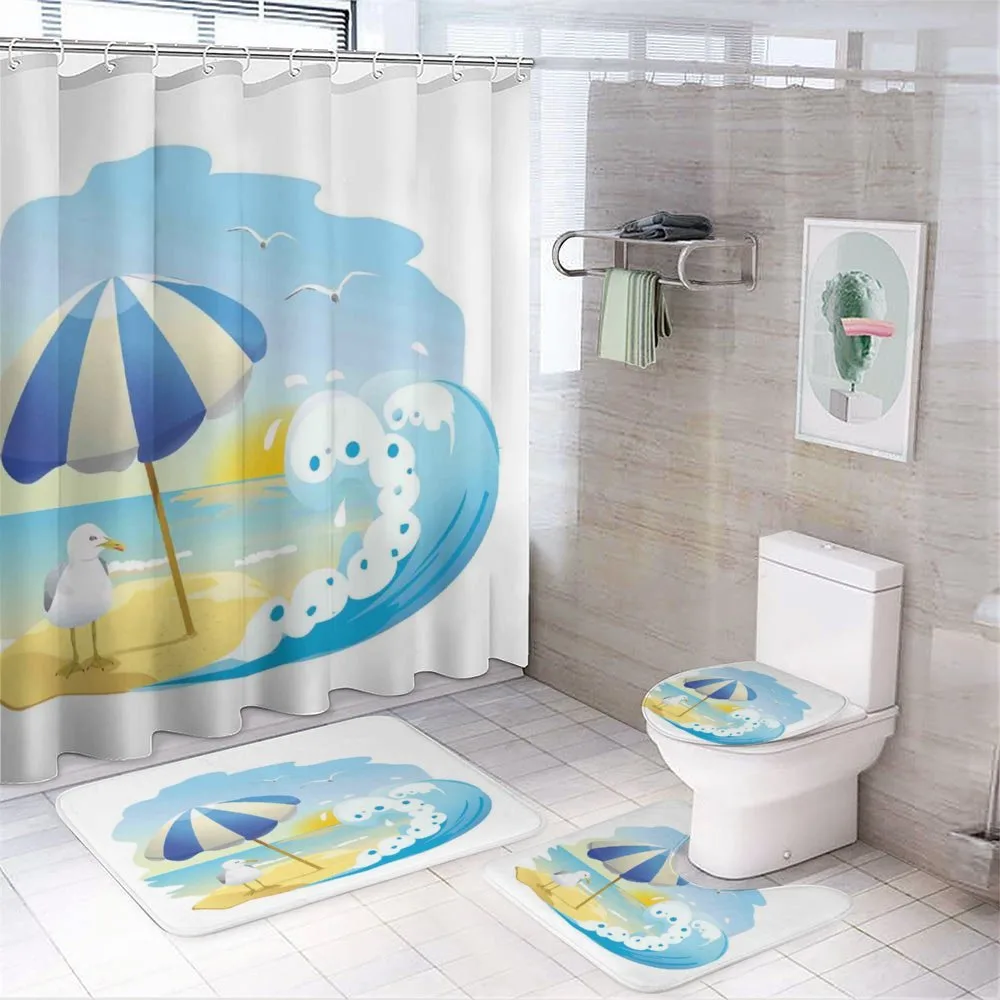 Seagull at Beach Kids — Your design