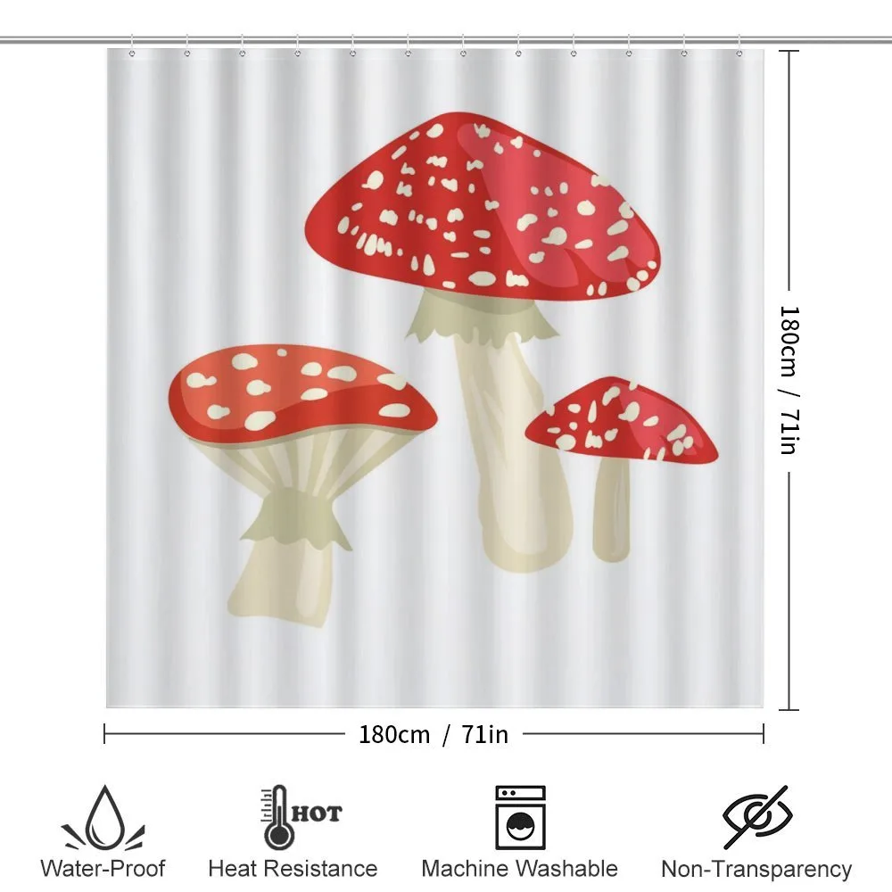 Simple Cartoon Toadstool — Detail 2