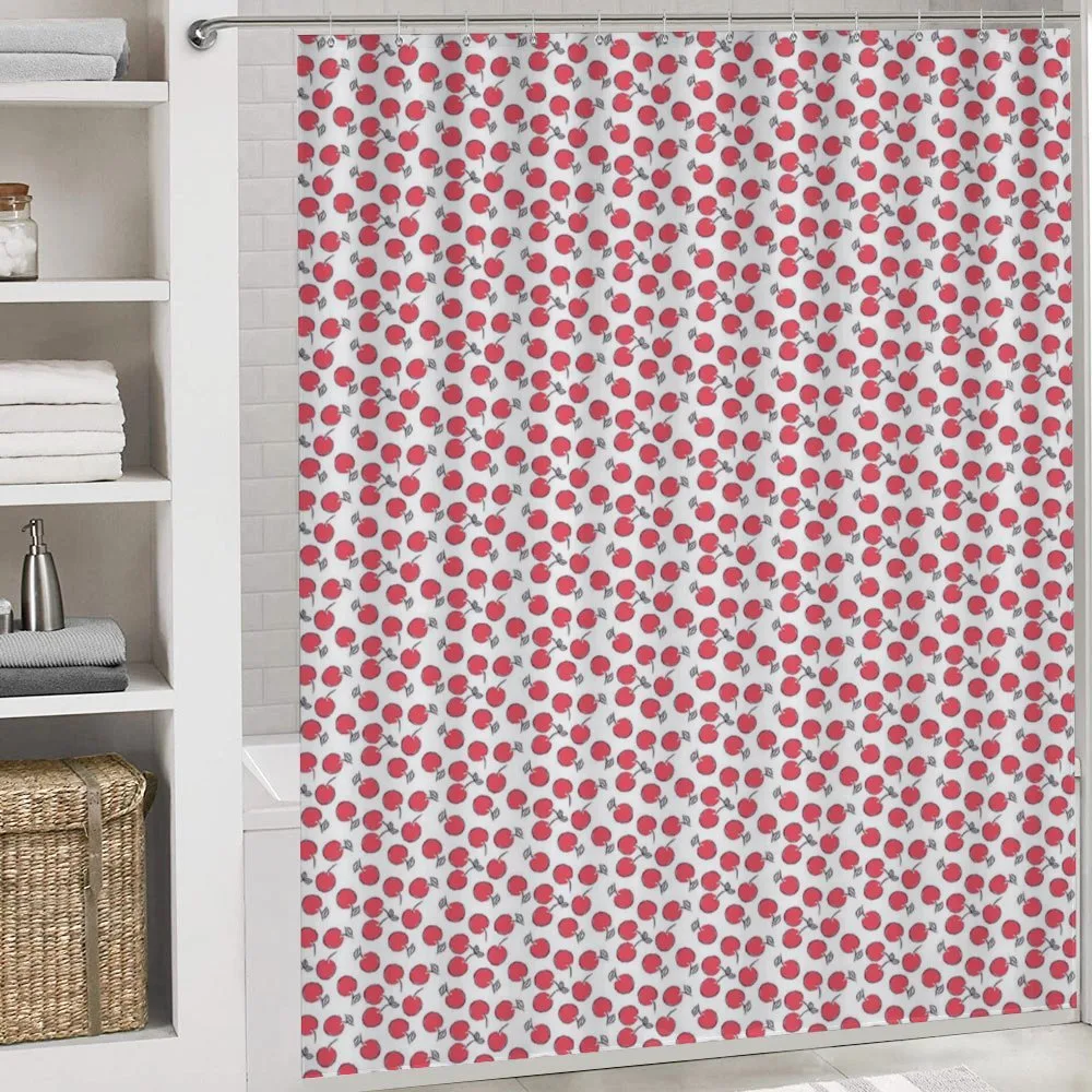 Simplistic Red Berry Pattern — Detail 4