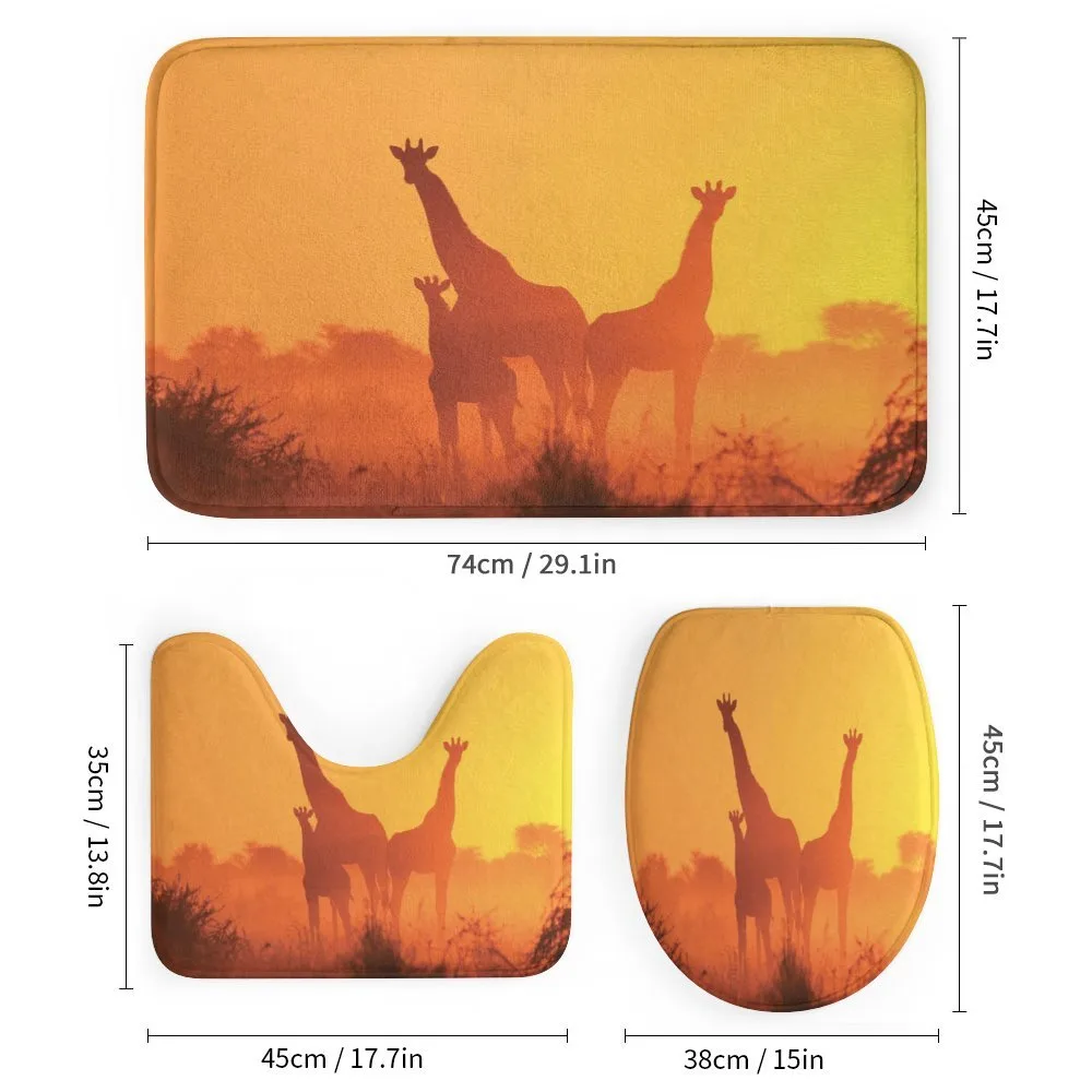 Sunset with Animals — Detail 1