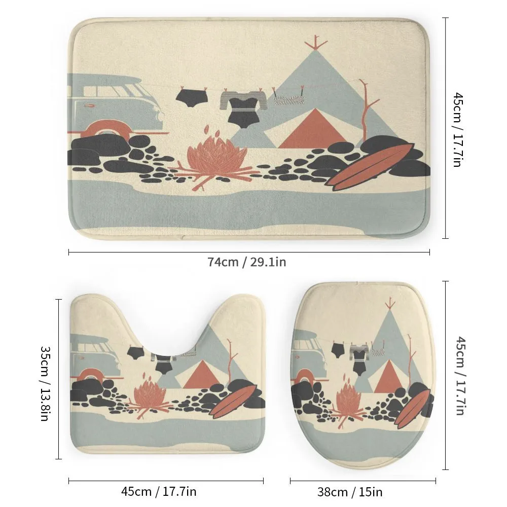 Tent Van and Fire Beach — Detail 1