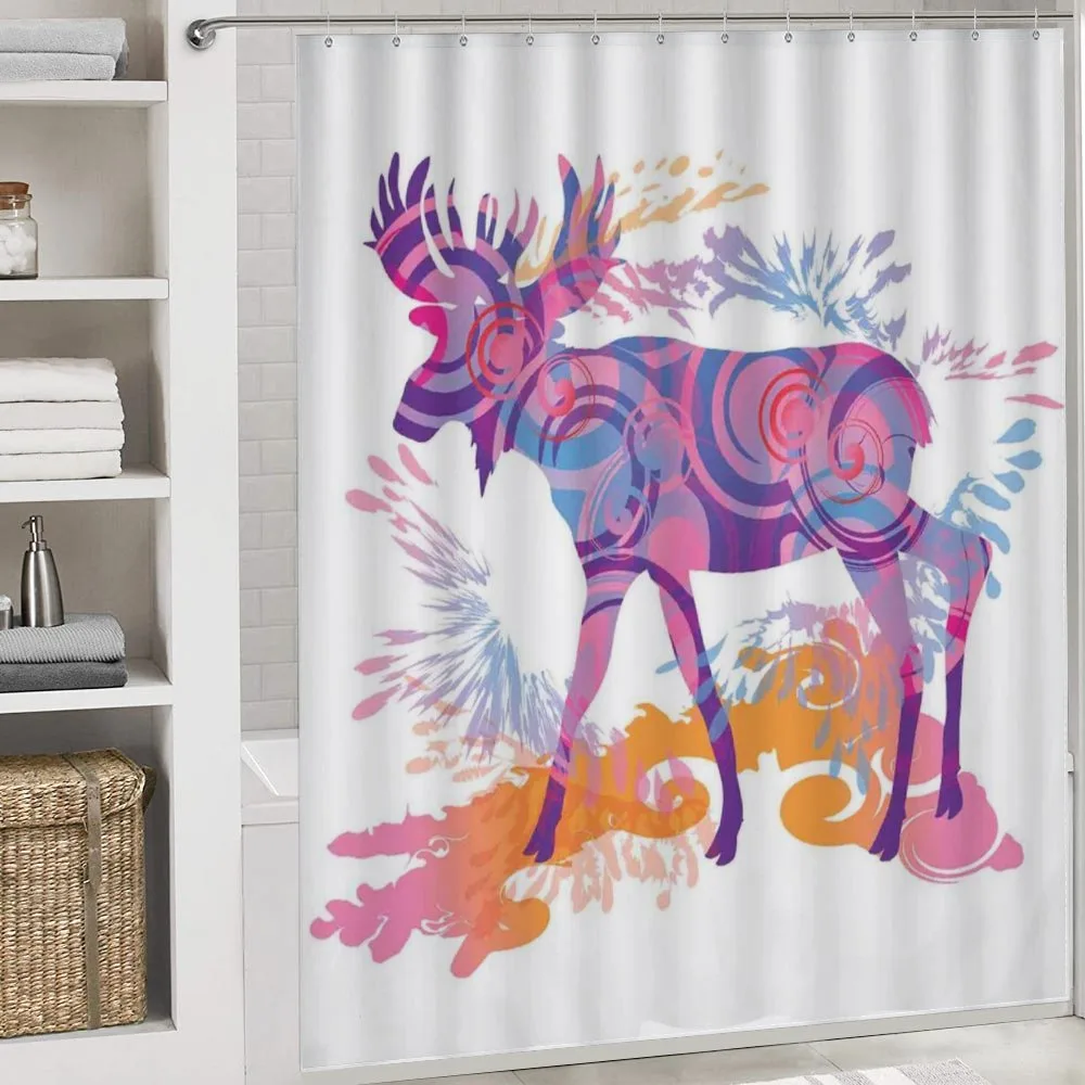 Trippy Vivid Deer — Detail 4