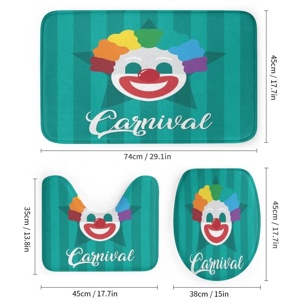 Typography with Clown Face — Detail 1