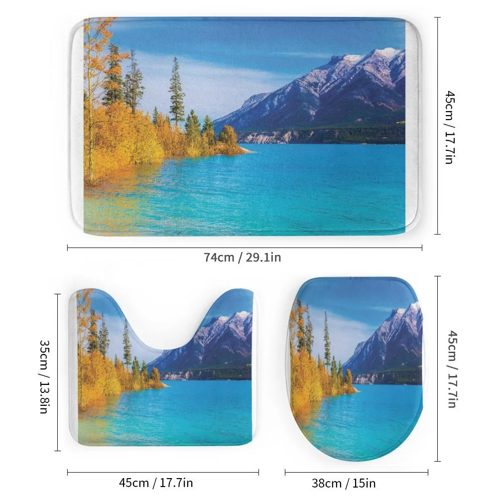 Abraham Lake Mountains — Detail 1