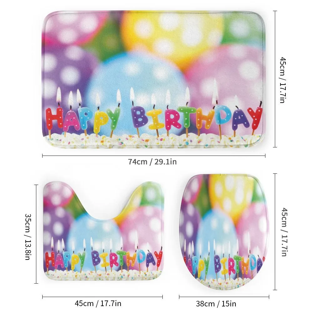 Candle on Party Cake — Detail 1