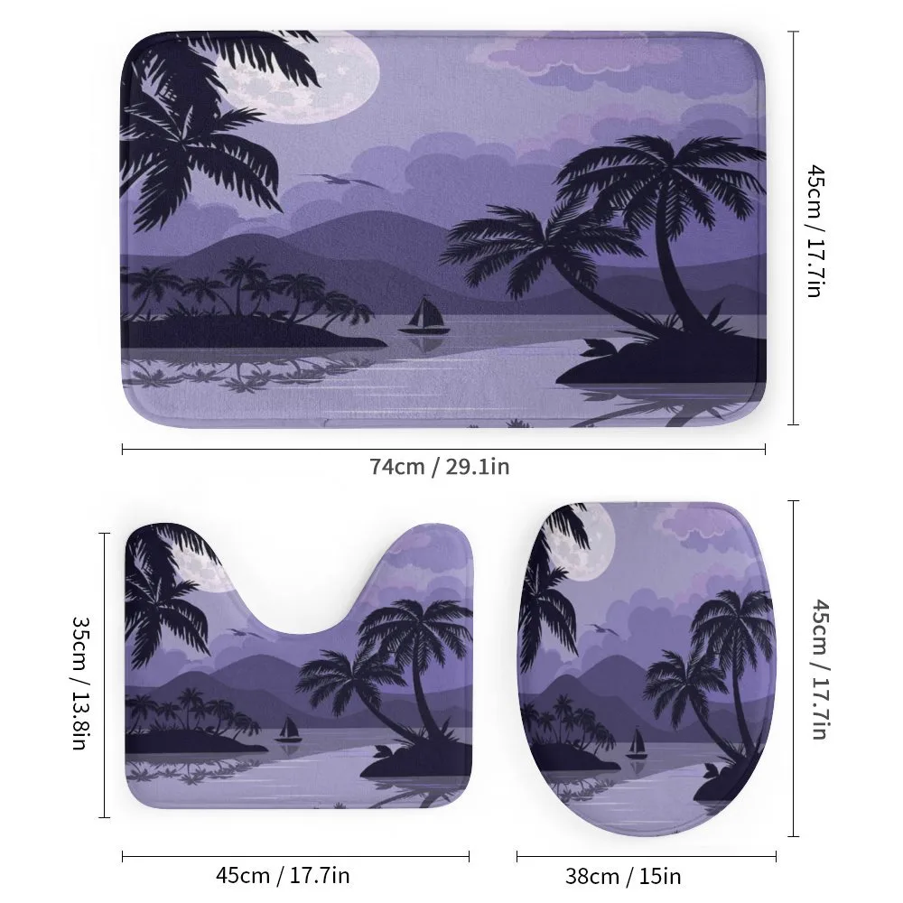Caribbean Island Night — Detail 1